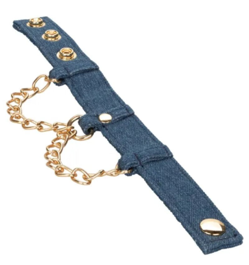 Ride 'Em Premium Denim Collection Wrist Cuffs**** - Just for you desires