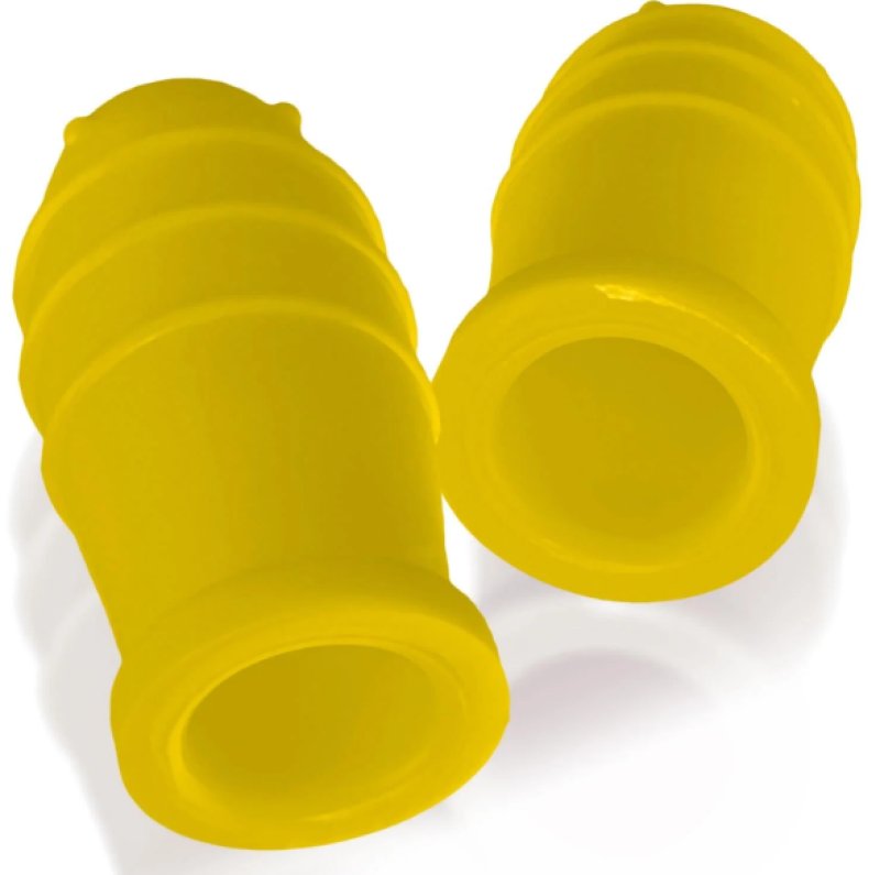 OXBALLS LANKYZ silicone nipsuckers YELLOW - Just for you desires
