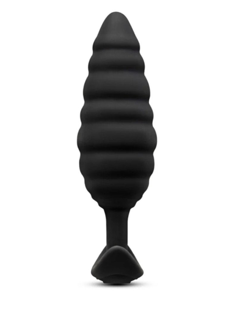 b-Vibe Twist Texture Plug - Black - Just for you desires