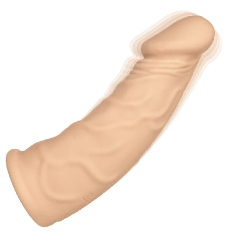 Performance Maxx 7" Rechargeable Vibrating Extension - Ivory
