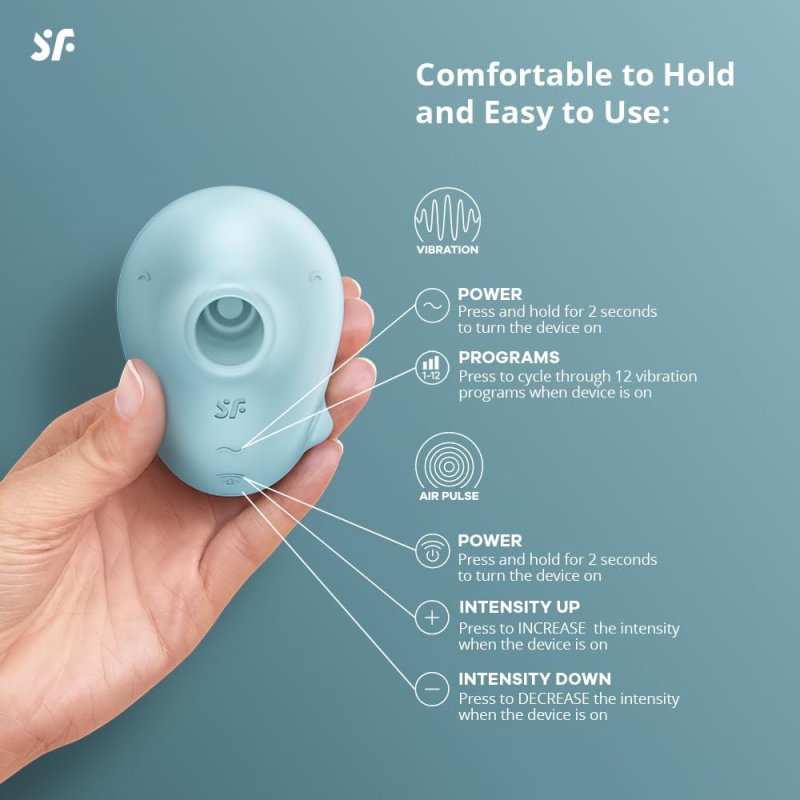 Satisfyer Sassy Seal blue