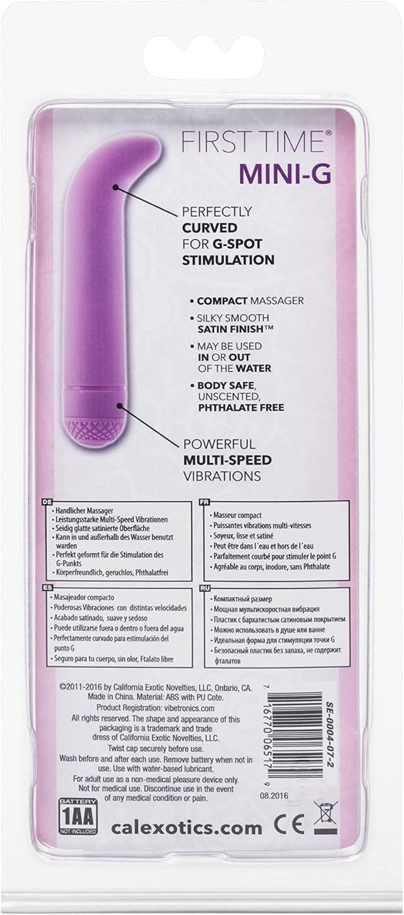 First Time Mini-G - Purple - Just for you desires