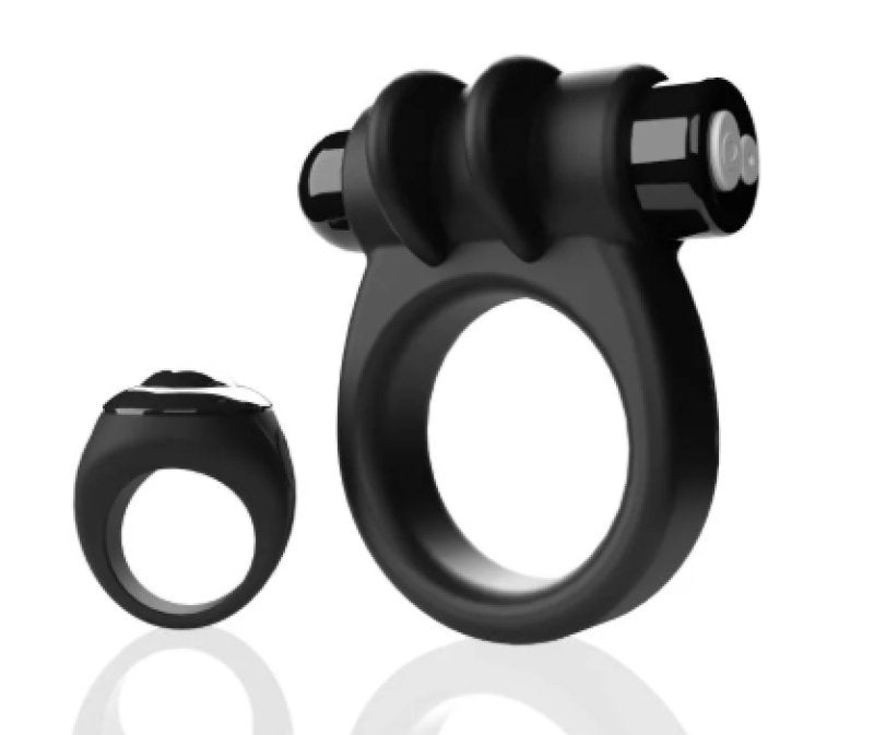 Screaming O Remote Controlled Switch Vibrating Ring - Black - Just for you desires