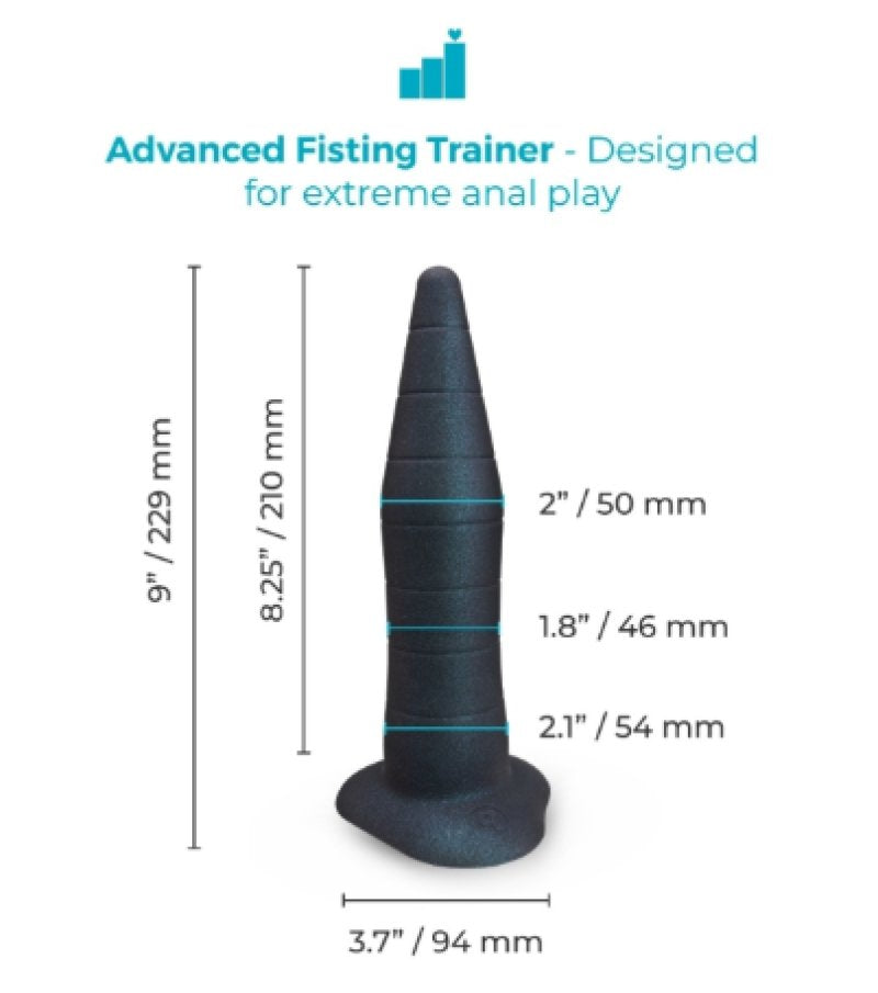 b-Vibe Fisting Anal Training 9"