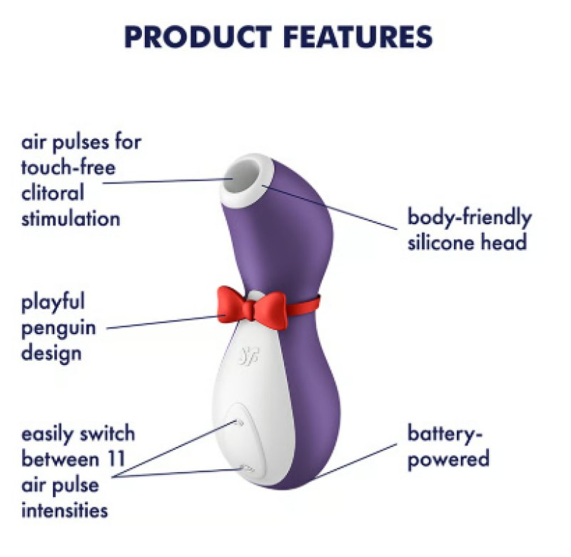 Satisfyer Penguin Battery Series lilac