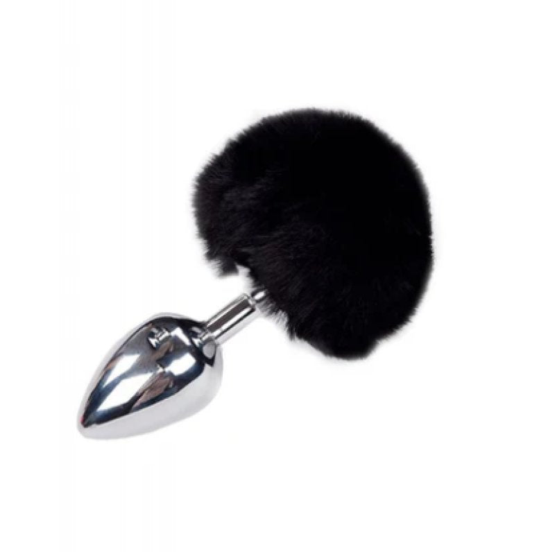 Alive Metal Fluffy Plug Black M