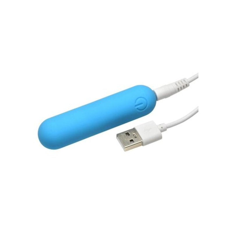 BANG! Flexible Silicone Bullet - Blue