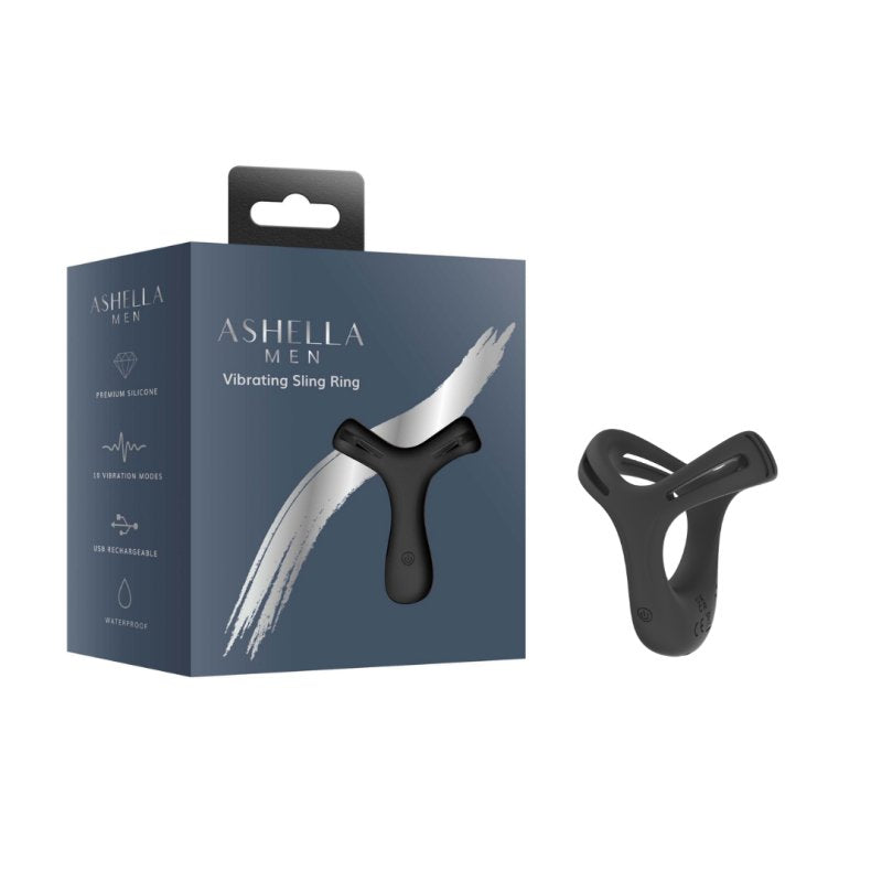 Ashella Men Vibrating Sling Ring