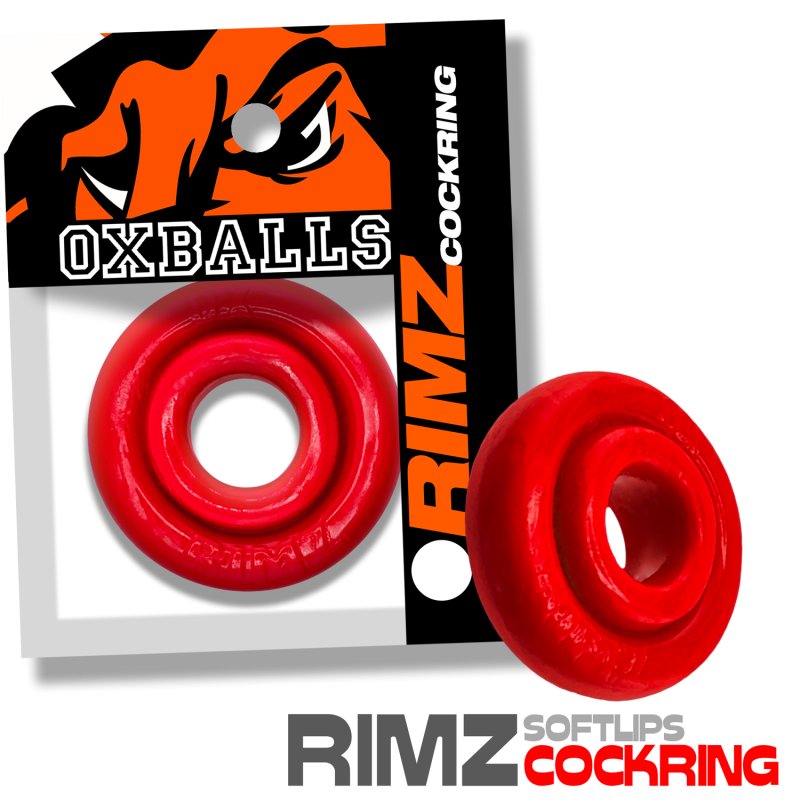 OXBALLS RIMZ single ring RED