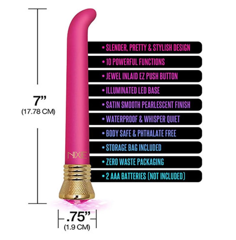 NIXIE Jewel Satin G Vibe - Pink Tourmaline****