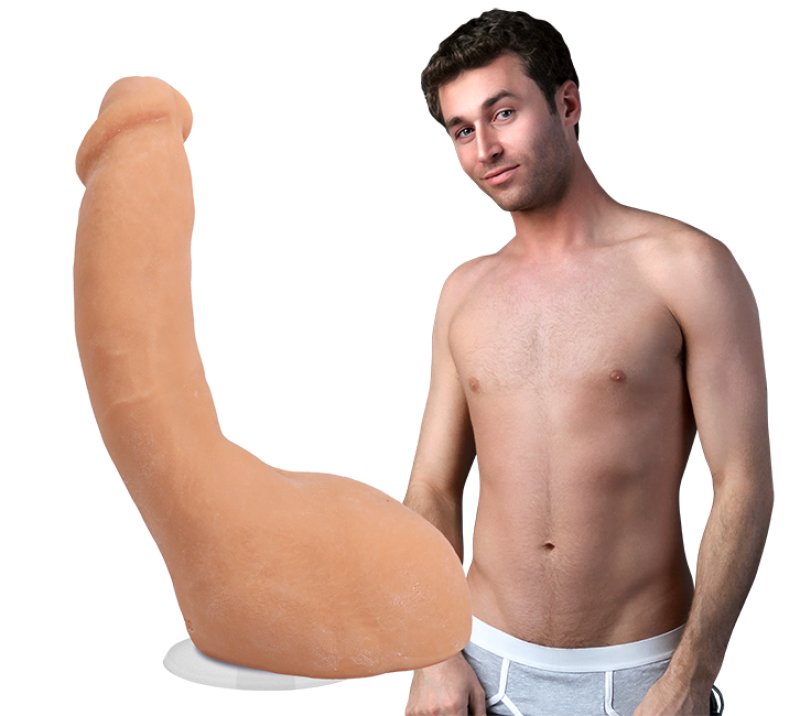 Signature Cocks - James Deen - 8 Inch ULTRASKYN Cock with Removable Vac-U-Lock Suction Cup