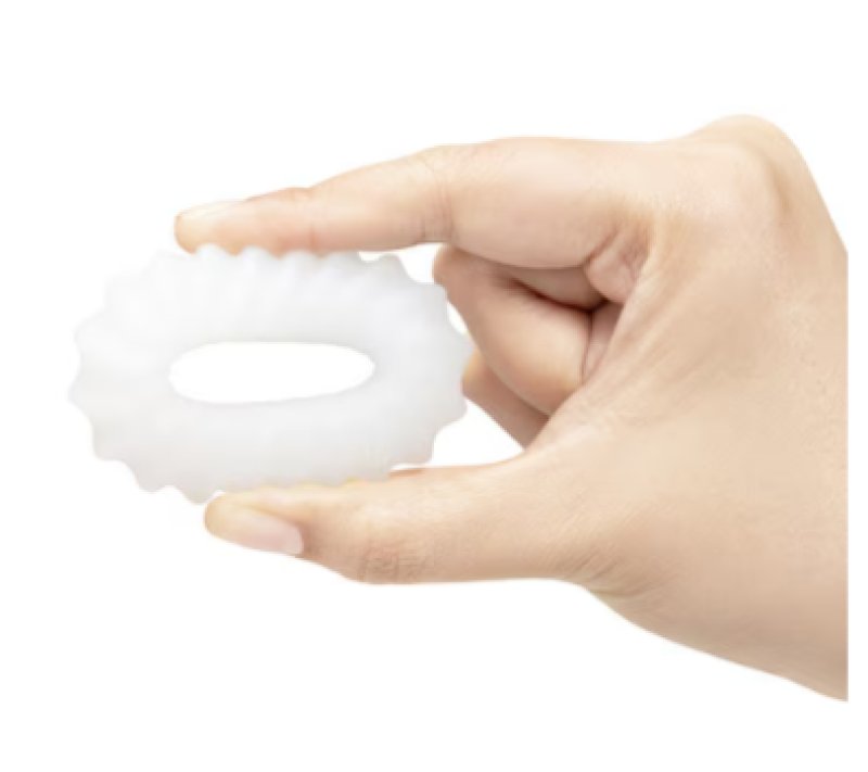 b-Vibe Flex Ring Ripple - Ultra Soft Silicone Cock Ring - Just for you desires