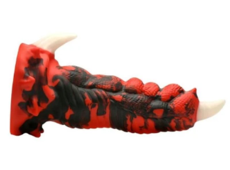 Creature Cocks Red Talon Vibrating Silicone Dildo