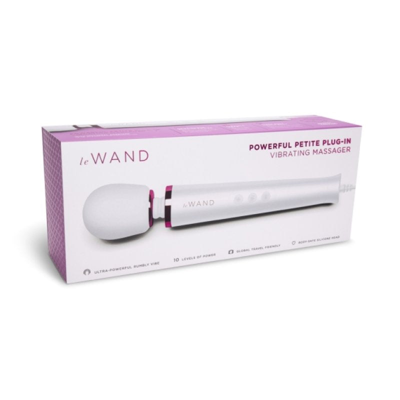 LE WAND POWERFUL PETITE PLUG-IN WHITE