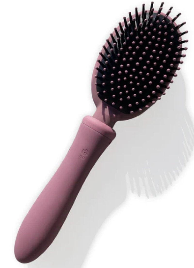 VIBRALISS Vibrating Hairbrush Purple Wine