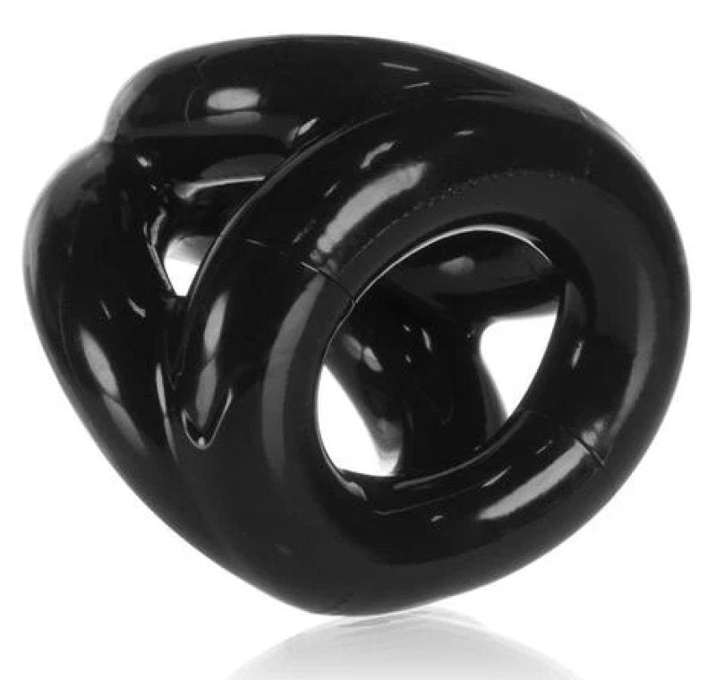 OXBALLS TRI-SPORT versatile 3-ring cocksling BLACK
