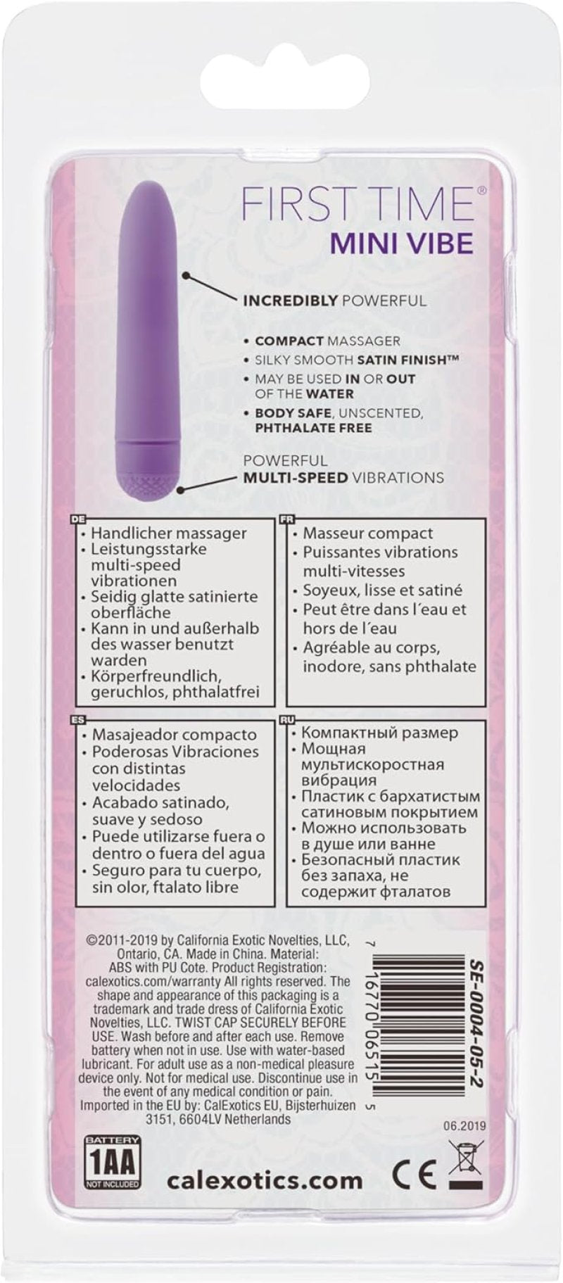 First Time Mini-Vibe - Purple