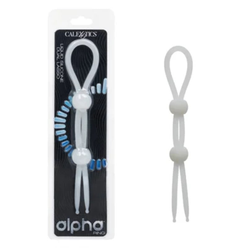 Alpha Liquid Silicone Dual Lasso - Natural - Just for you desires