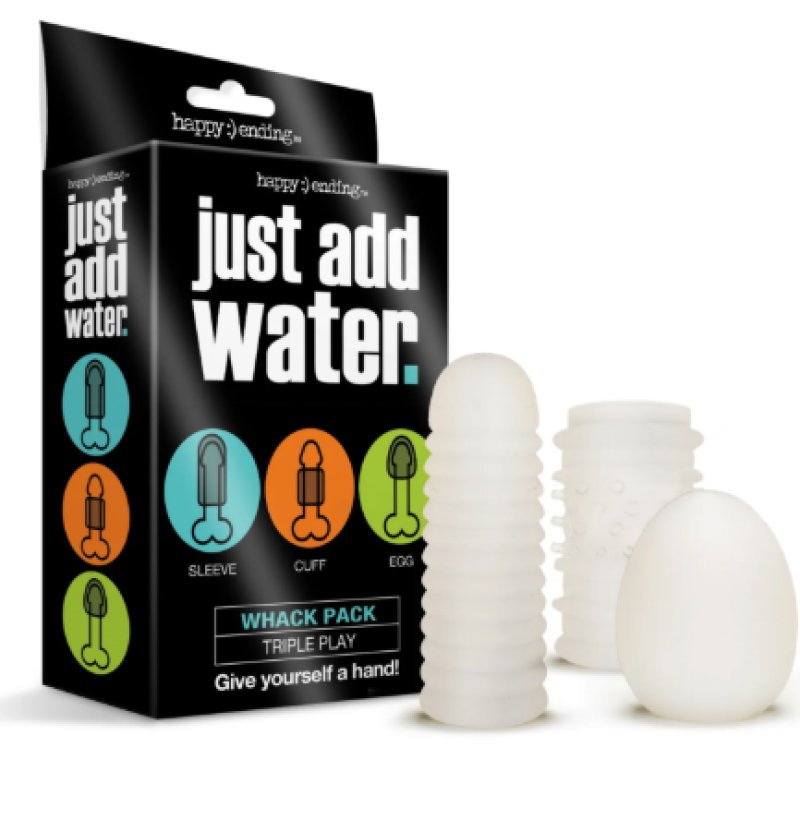Happy Ending Just Add Water Whack Pack Triple Play****