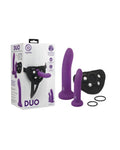 Together Duo 2pc 5.5” & 7.75” Silicone Dildo & Harness Set