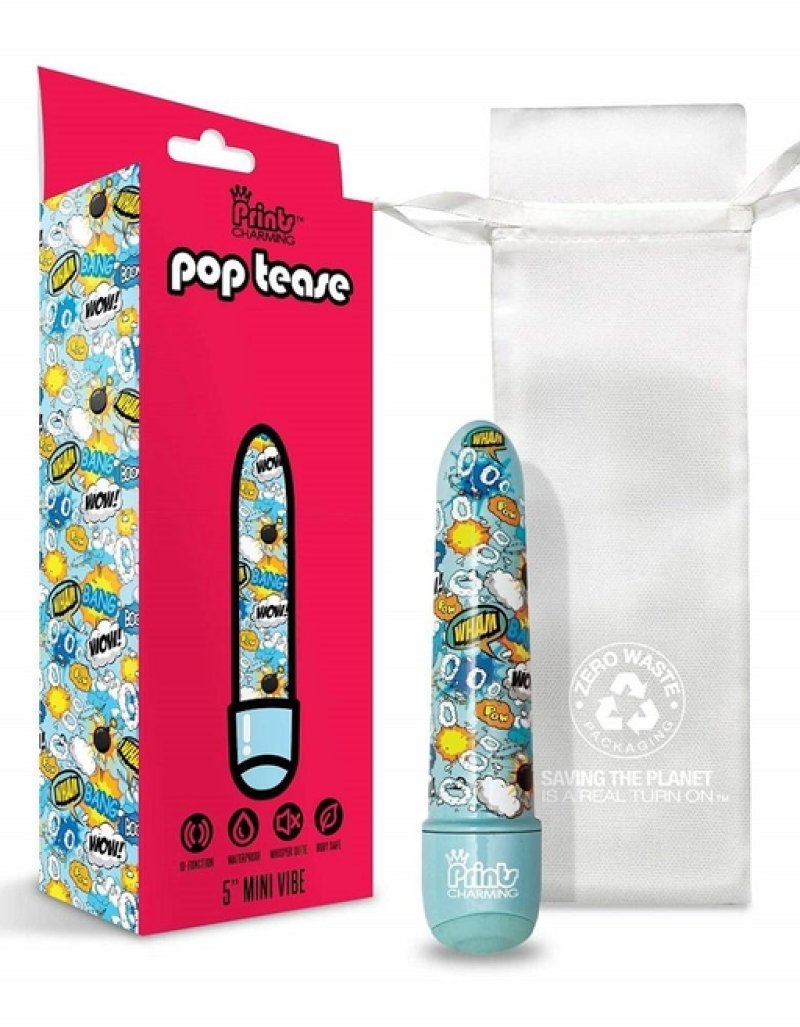 Prints Charming Pop Tease 5" Mini Vibe Wham - Blue****