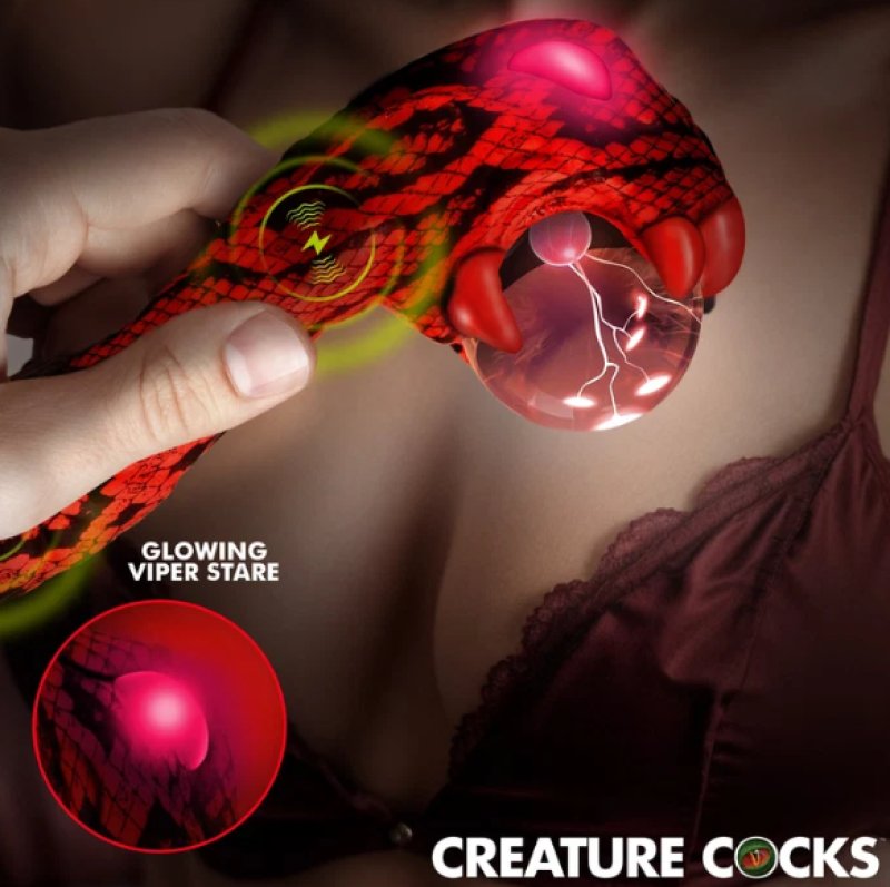 Creature Cocks Cobra Silicone Plasma Vibrator