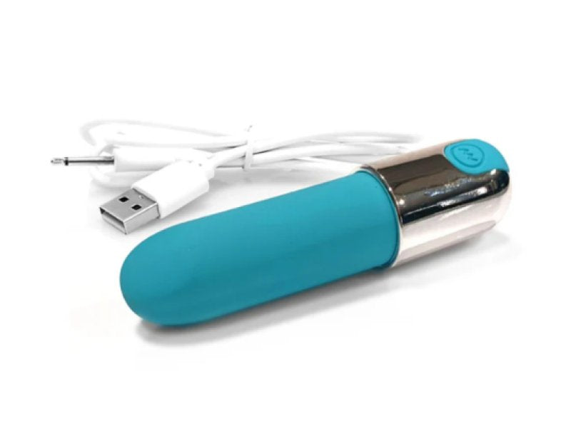 NIXIE Smooch Rechargeable Lipstick Vibrator, Blue Ombre**** - Just for you desires