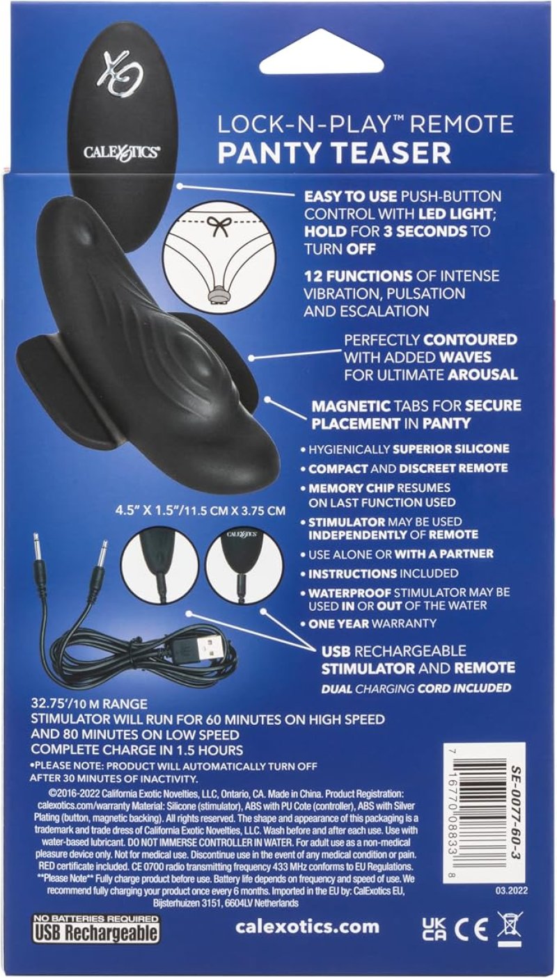 Lock-N-Play Wristband Remote Panty Teaser****