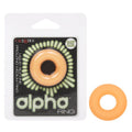 Alpha Liquid Silicone Glow-In-The-Dark Prolong Medium Ring - Just for you desires