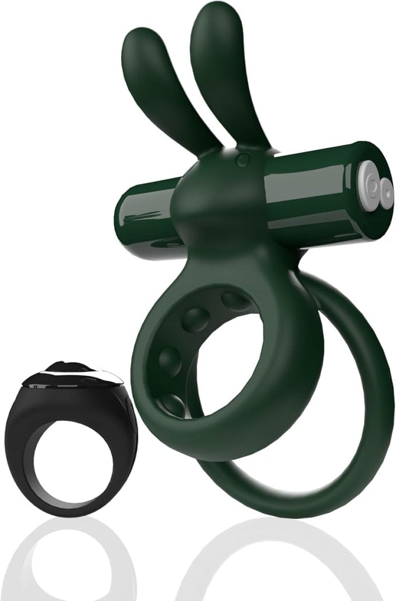Screaming O Remote Controlled Ohare Vibrating Ring - Green