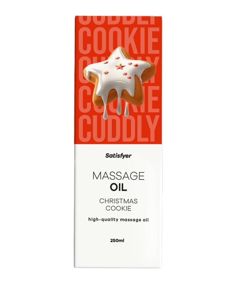Satisfyer Massage Oil, 250ml Christmas Cookie - Just for you desires