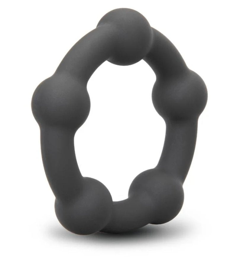 b-Vibe Snug Ring Orbit - Nubby Snug Fit Silicone Cock Ring - Just for you desires