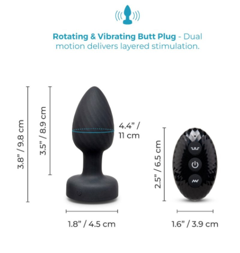 b-Vibe Light Up Butt Plug
