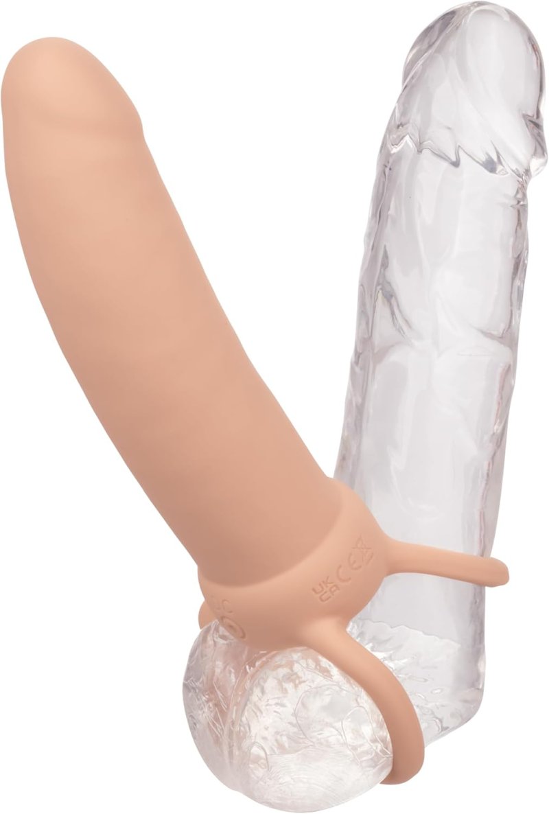 Performance Maxx Rechargeable Thick Dual Penetrator 5" - Ivory - Just for you desires