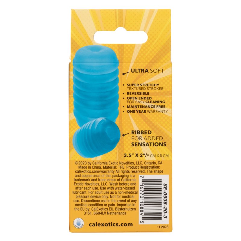 Pop Sock Ribbed - Blue - Just for you desires