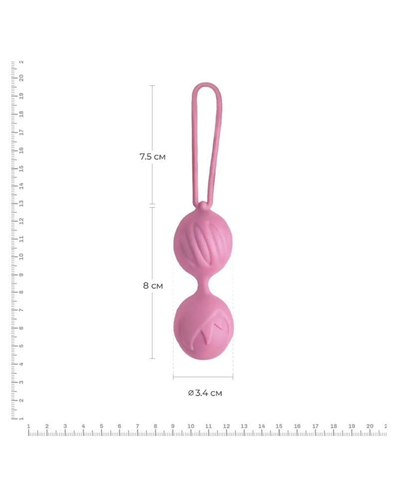 Adrien Lastic Geisha Lastic Balls Pink - S - Just for you desires