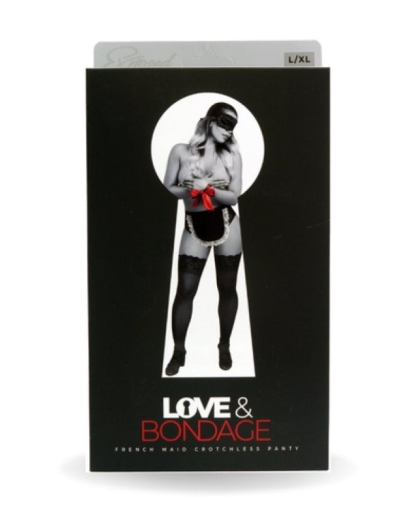 Bondage Set - Maid Panty Black L/XL****