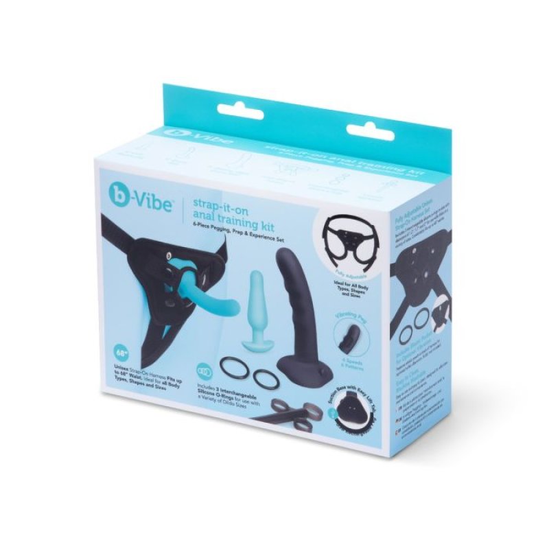 b-Vibe Strap-On Anal Training Kit