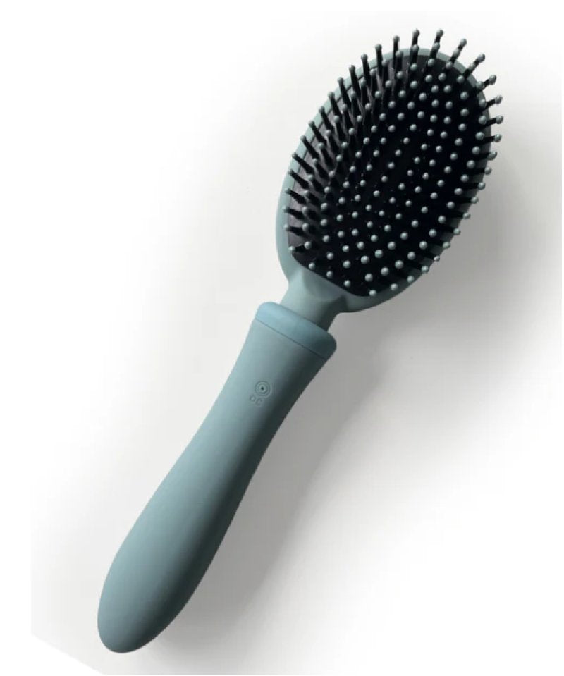VIBRALISS Vibrating Hairbrush Grey Blue