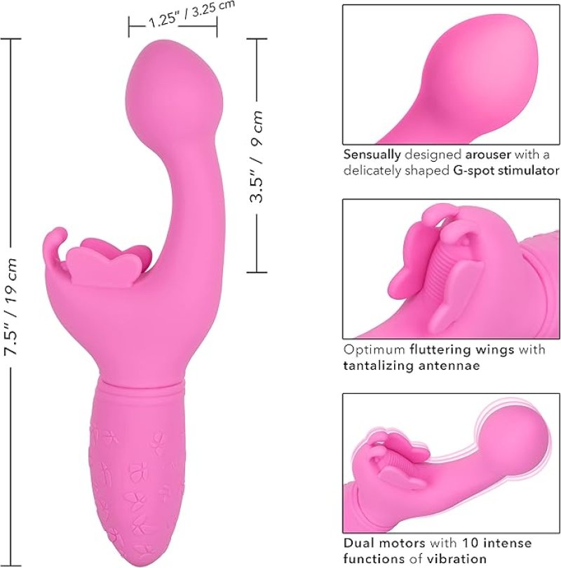 Butterfly Kiss Rechargeable - Pink