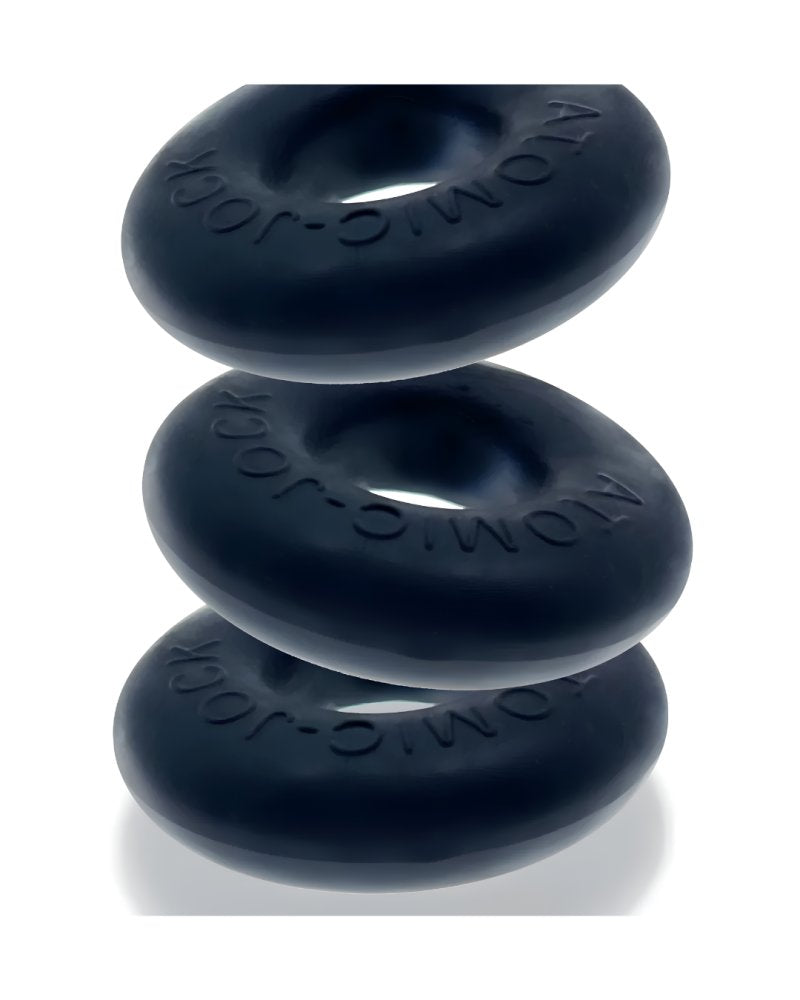 OXBALLS RINGER 3-pack cockring plus+SILICONE™ special edition NIGHT