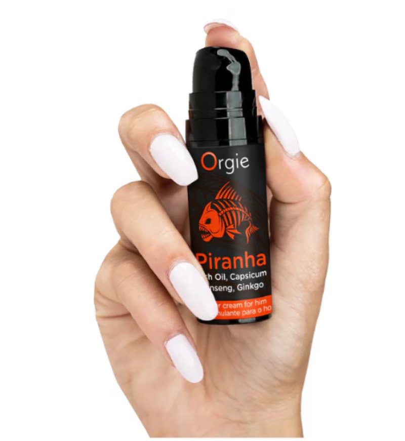 Orgie Piranha Power Cream 15ml - Just for you desires