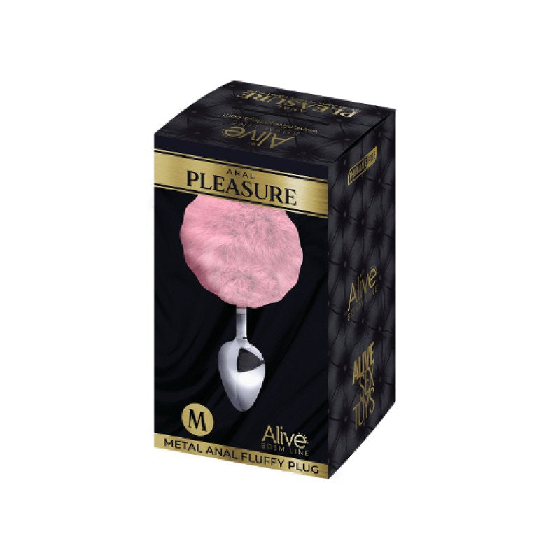 Alive Metal Fluffy Plug Pink M****