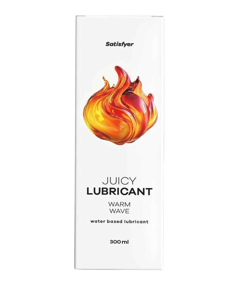 Satisfyer Juicy Lubricant, 300ml (water) Warm Wave