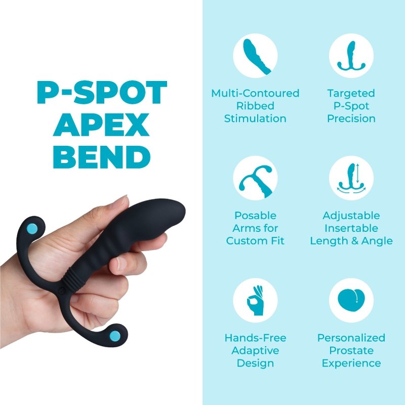 b-Vibe P-Spo Apex Bend - Just for you desires