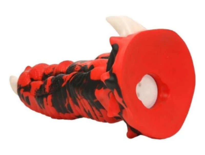 Creature Cocks Red Talon Vibrating Silicone Dildo