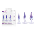 GLITZY TRAINER 3 IN 1 DONG 5" KIT - PURPLE - Just for you desires