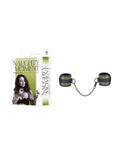 NAUGHTY MOMENT HAND CUFFS GREEN - Just for you desires