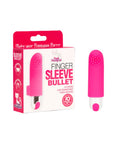 PINK PUSSYCAT FINGER SLEEVE BULLET - Just for you desires
