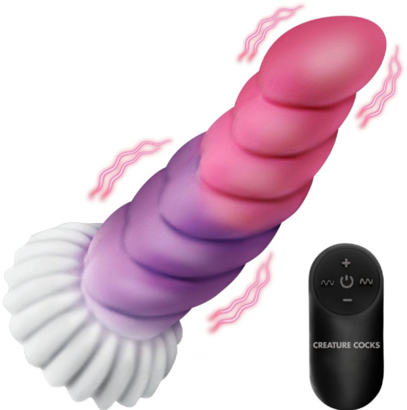 Creature Cocks Cloud Rider Unicorn vibrating Silicone Dildo
